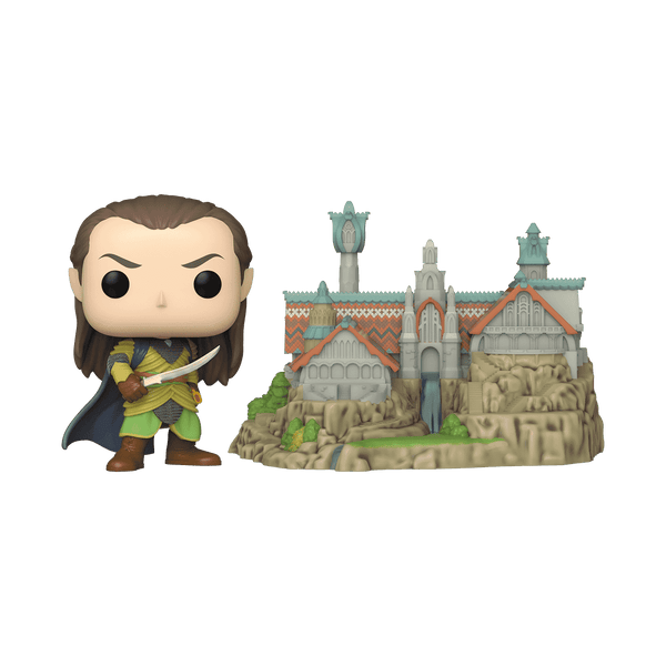 Elrond with Rivendell (Town) #1747 - Lord of the Rings