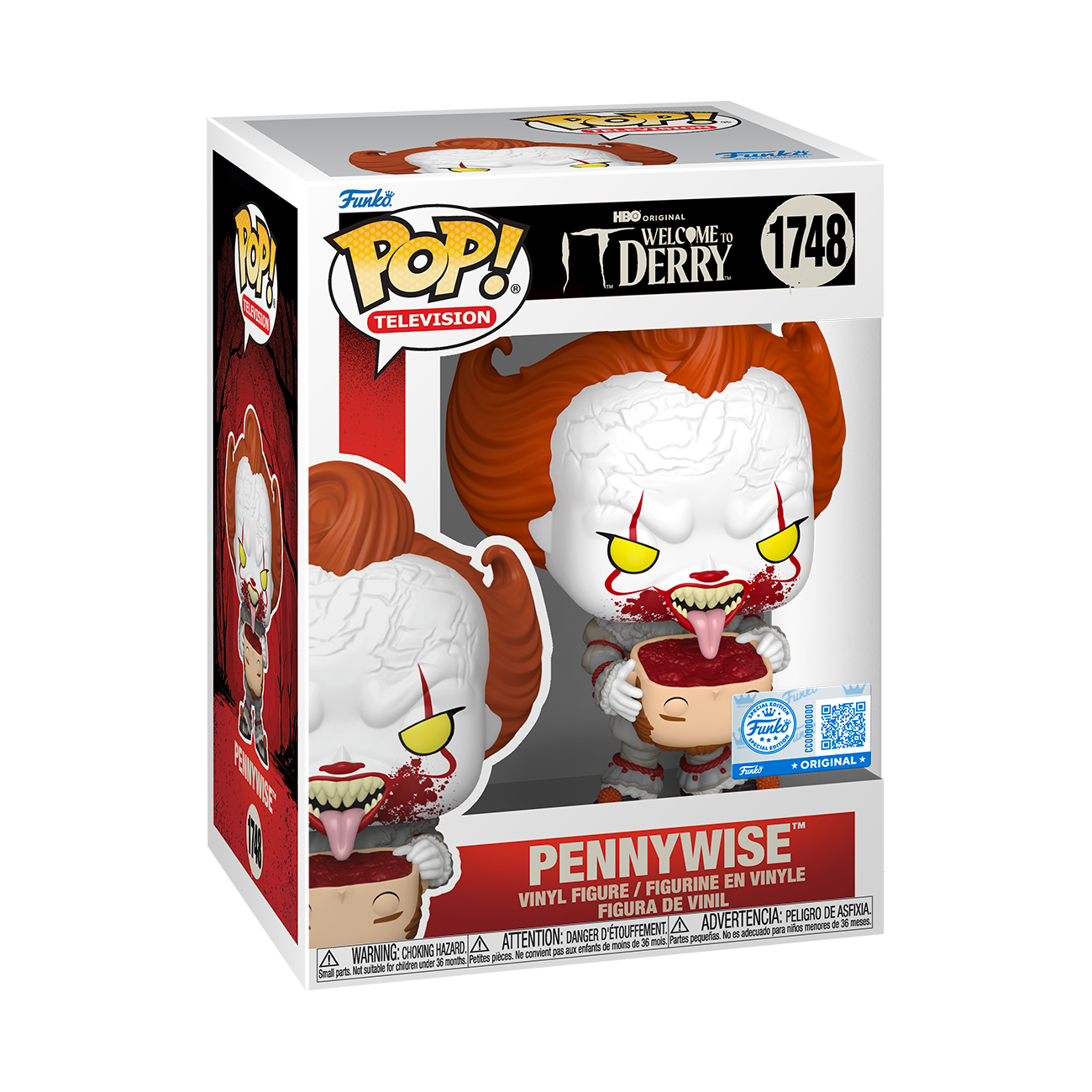 Pennywise with Head #1748 (Funko Exclusive) - Welcome to Derry