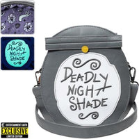 Loungefly Deadly Night Shade (Glow in the Dark) Crossbody Bag (Entertainment Earth Exclusive)